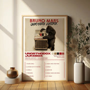 3pcs/Set Modern Bruno Mars Album Art Cover Singer Music Songs Rap Wall Art Canvas Painting Posters For Living Room Home Decor