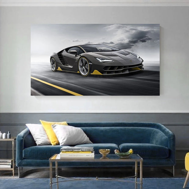 Fashion Sports Super Car Mural Posters Wall Art Picture Decorative Print Canvas Paintings For Living Room Home Decor