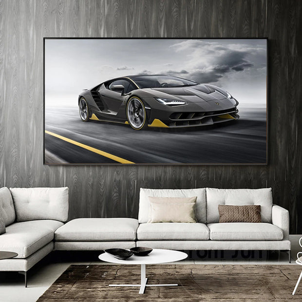 Fashion Sports Super Car Mural Posters Wall Art Picture Decorative Print Canvas Paintings For Living Room Home Decor